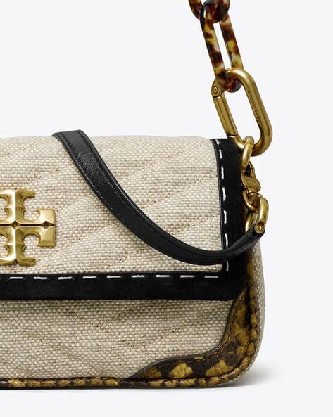 Tory burch kira discount mixed materials shoulder bag