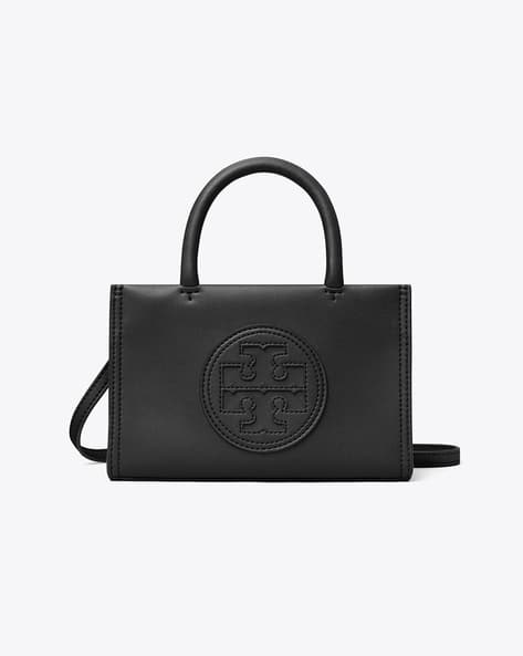 Buy Tory Burch Mini Ella Bio Tote Bag | Black Color Women | AJIO LUXE