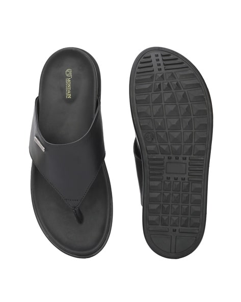 Buy Black Flip Flop & Slippers for Men by MONDAIN Online