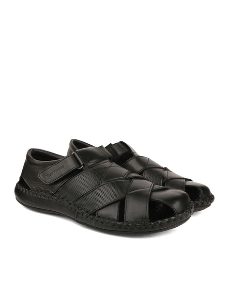 Buy Hush Puppies Men Black Sandals Online