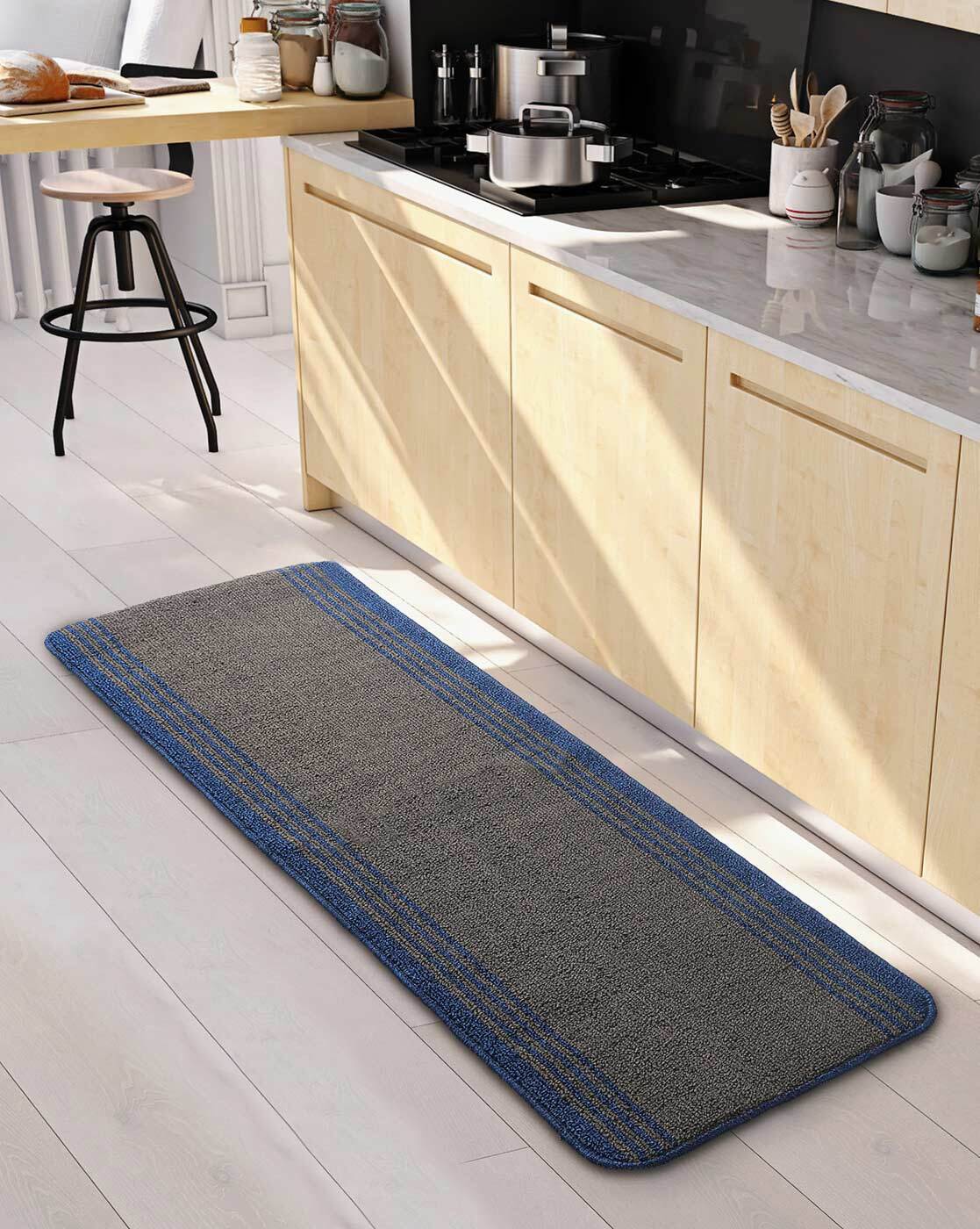 SussexHome Non-skid Ultra-thin Blended Cotton Runner Rug - 20 x