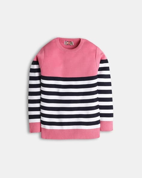Striped Pullover Sweater