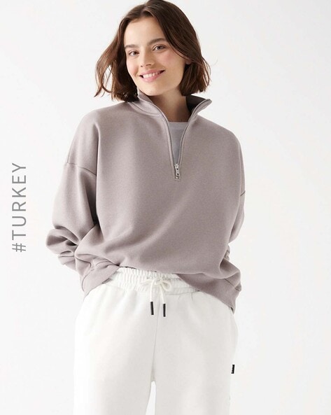 Buy Grey Sweatshirt & Hoodies for Women by Mavi Online