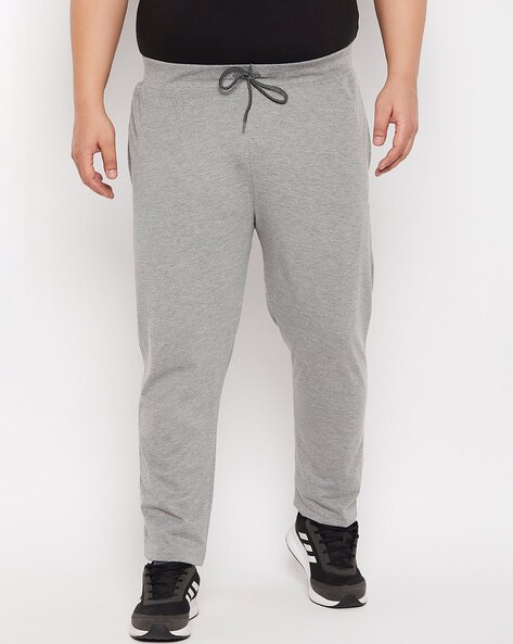 Grey Mid Rise Jogger Pants Online Shopping