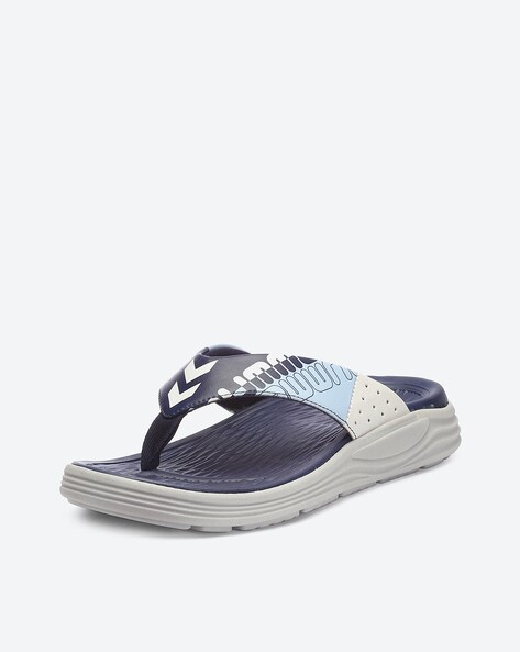 Nike navy flip discount flops