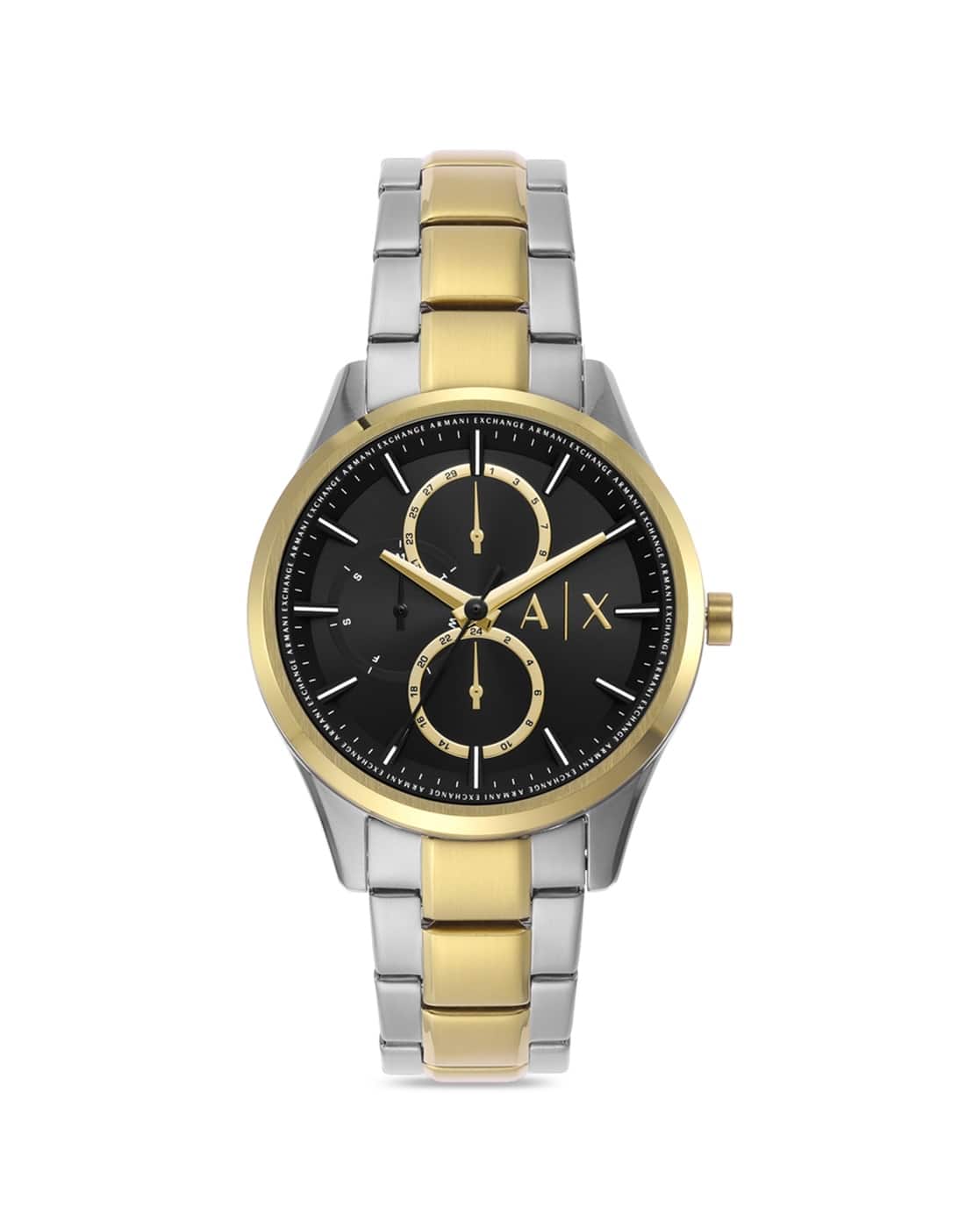 Men Analogue Two Tone Watch AX1865