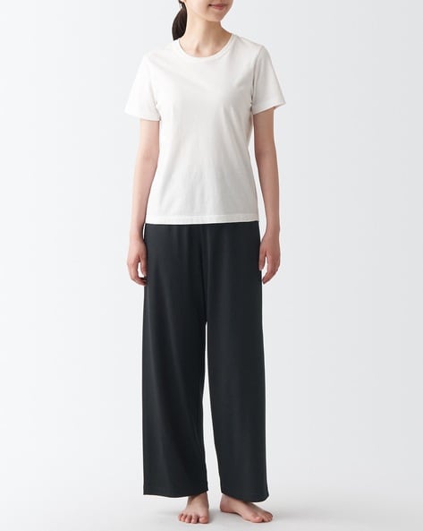 Regular Fit Wide Leg Pyjamas