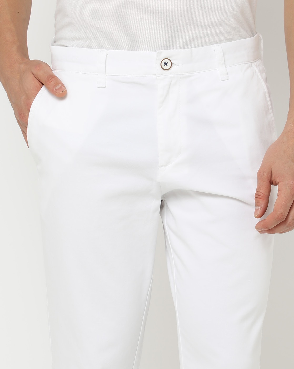 Buy Tokyo Talkies White Regular Fit Solid Casual Trouser for Women Online  at Rs.479 - Ketch
