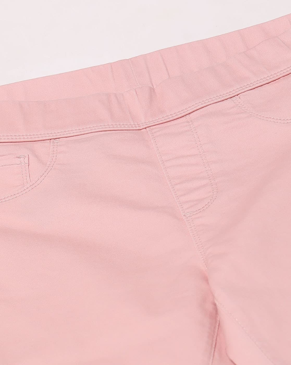 Buy Pink Jeans & Jeggings for Women by HAWT Online