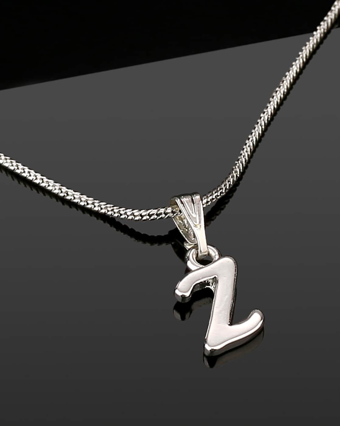 Beautlace Initial Letter Z Necklace - 925 Sterling Silver Personalized  Alphabet Name Pendant Crystal CZ Jewelry Mothers Day Valentines Christmas  Birthday Gift for Her Mom Wife Girlfriend - Walmart.com