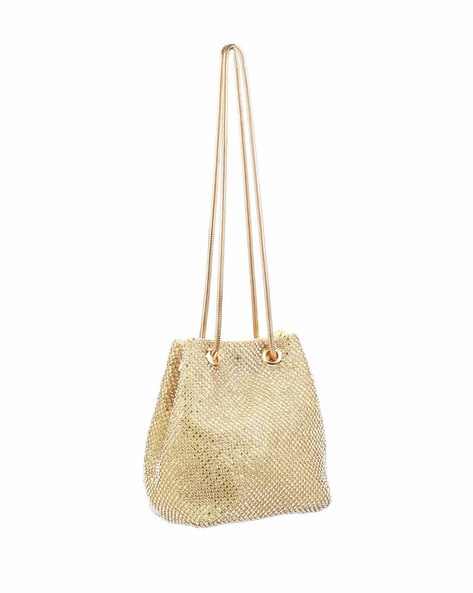 Buy Mochi Women Gold Bag Clutches Online