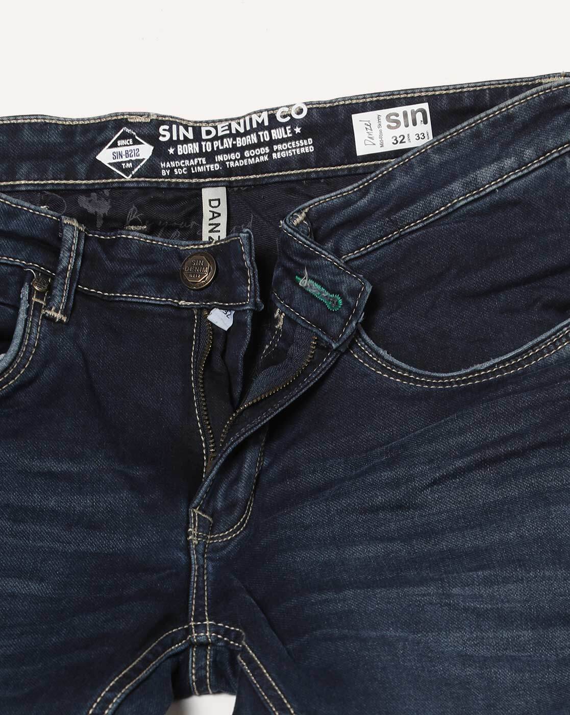 LRG Creative Uniform Co Flap Pocket True Straight Jeans Raw Dark Indigo at  Amazon Men's Clothing store