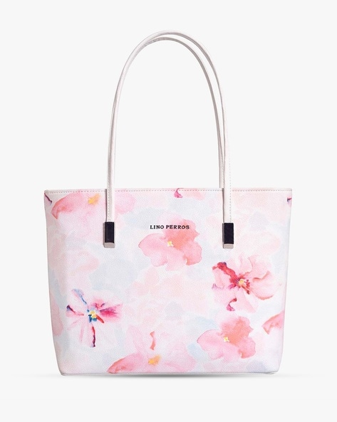 Buy Pink & Off-White Handbags for Women by Lino Perros Online