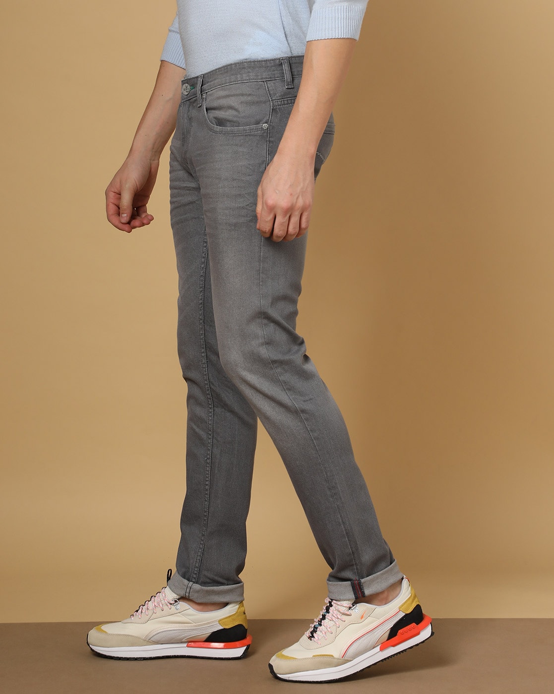 Buy Grey Jeans for Men by SIN Online