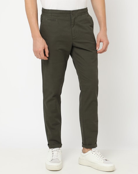 NETPLAY Tapered Fit Cotton Trouser With Insert Pockets|BDF Shopping