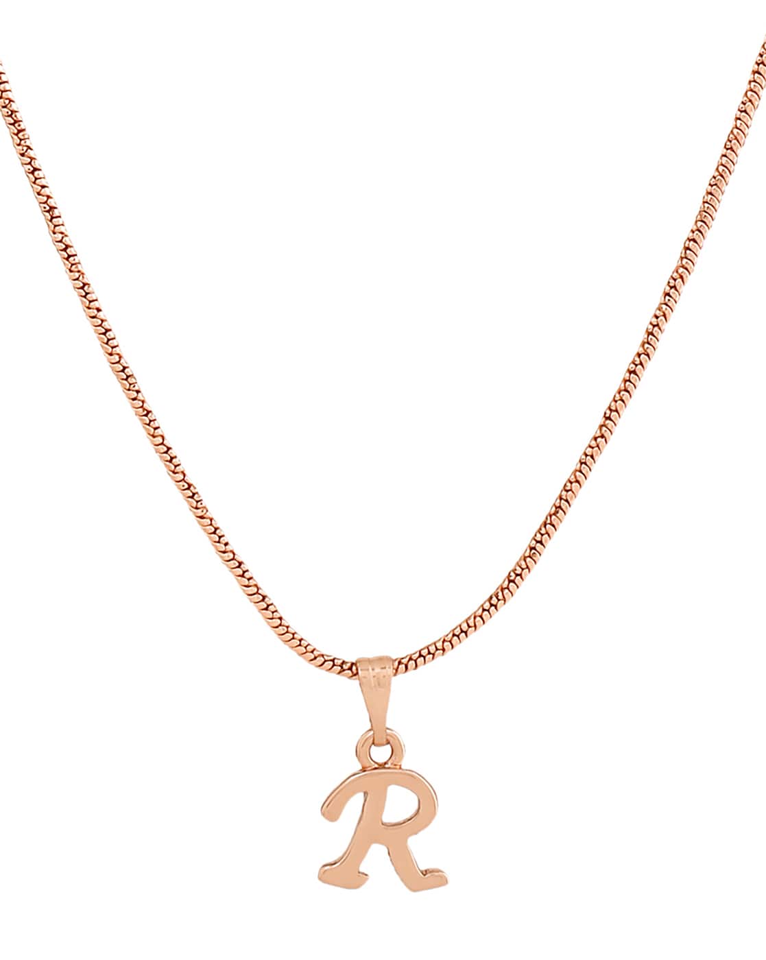 English Alphabet R Gold Silver Friend Name Letters Pendant Necklaces Sign  Word Chain Tiny Initial Letter Lucky Woman Mother Mens Family Gifts Jewelry  From Recommended_seller__, $2.72 | DHgate.Com