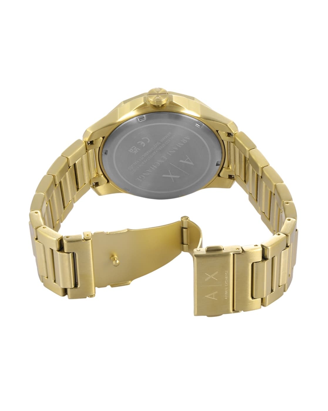 EXCHANGE for Online Watches by ARMANI Gold-Toned Men Buy