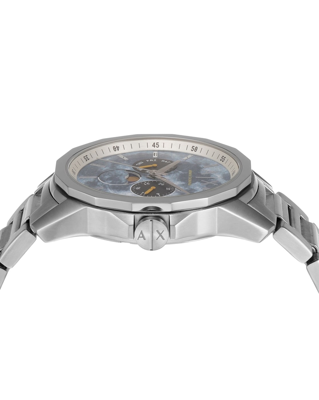 for Silver-Toned EXCHANGE ARMANI Watches Buy Men Online by