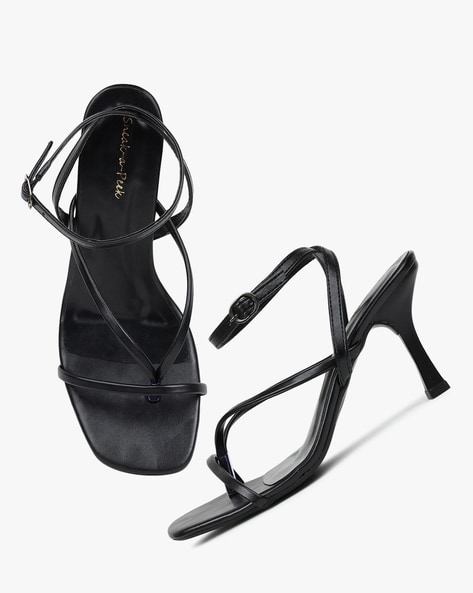 TRUE BLACK Strappy Sandals | Buy Women's Online | Novo Shoes NZ