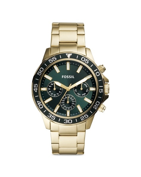 Men Analogue Gold Watch - BQ2493