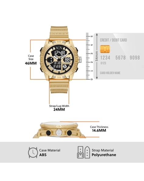 Buy Gold-Toned Watches for Men by ARMANI EXCHANGE Online | Ajio.com