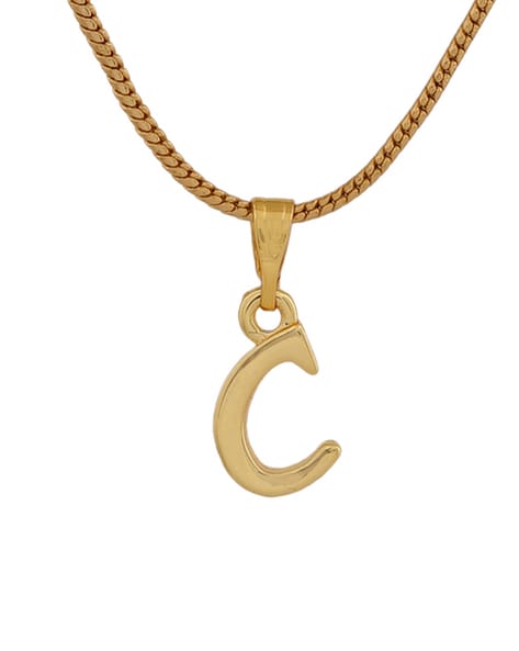 Buy the White Gold C Initial Pendant at our Online Store – Diana Vincent  Jewelry Designs