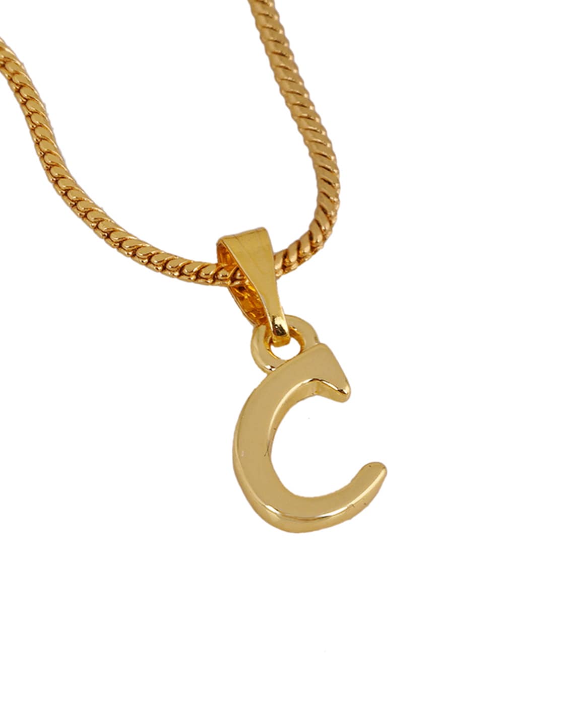 Women's Old English Initial Necklace 18K Gold Plated Stainless Steel Letter  Pendant Gift | Initial necklace, Letter pendants, Initial pendant necklace