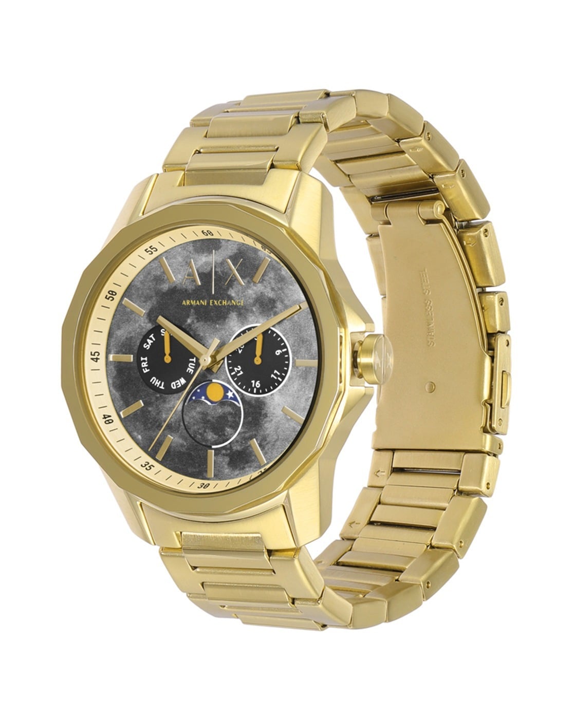 Buy Gold-Toned Watches ARMANI EXCHANGE by Men Online for