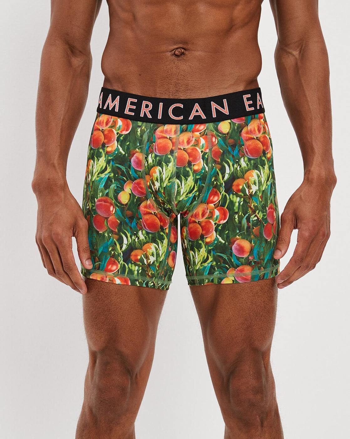 Floral Print Boxers with Elasticated Waistband