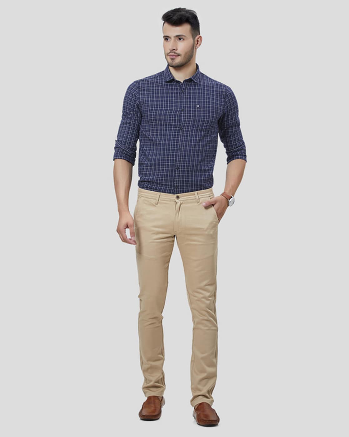 Oxemberg Trousers & Pants sale - discounted price | FASHIOLA.in