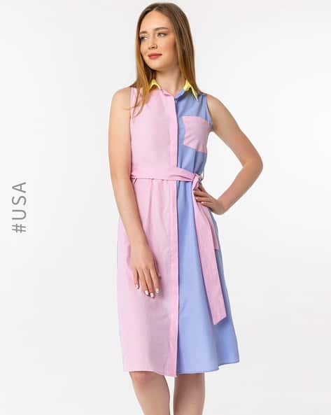 blue and pink bodycon dress SHEIN BAE Women's Square Neck Backless Bodycon Dress, Light Blue, Spring/Summer Women's Pink Dress ,Summer Dress,Elegant Dress