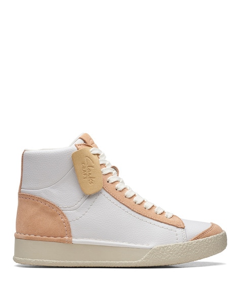 Clarks hotsell sneakers orange