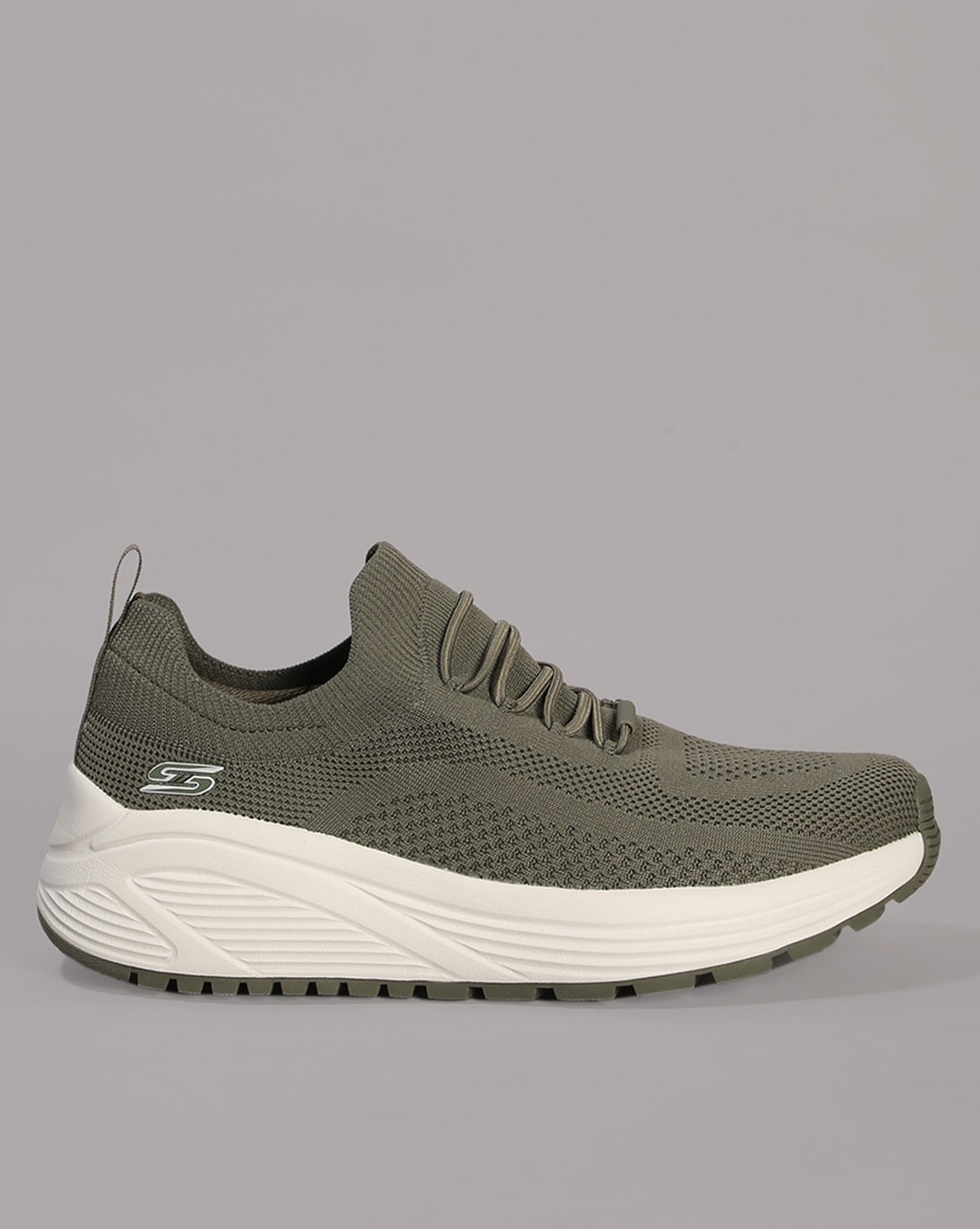 Buy Olive Green Casual Shoes for Men by Skechers | Ajio.com