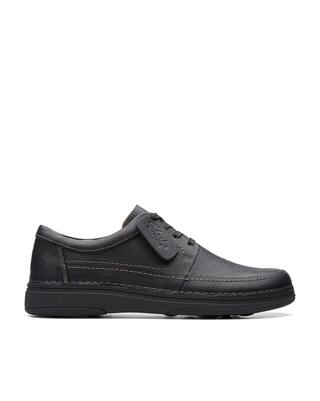 Sapato Clarks Caribou SMU Masculino - Couro Legítimo Borracha Amortecida Casual