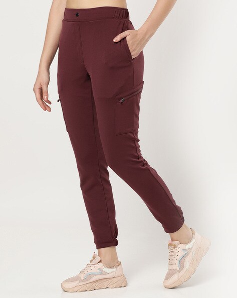 Buy Maroon Trousers & Pants for Women by JOCKEY Online