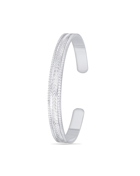 broad spring silver bracelet – Versavia