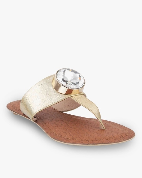 Women's Crystal Flat Sandals | Rhinestone sandals, Bohemian sandals, Rhinestone  flats