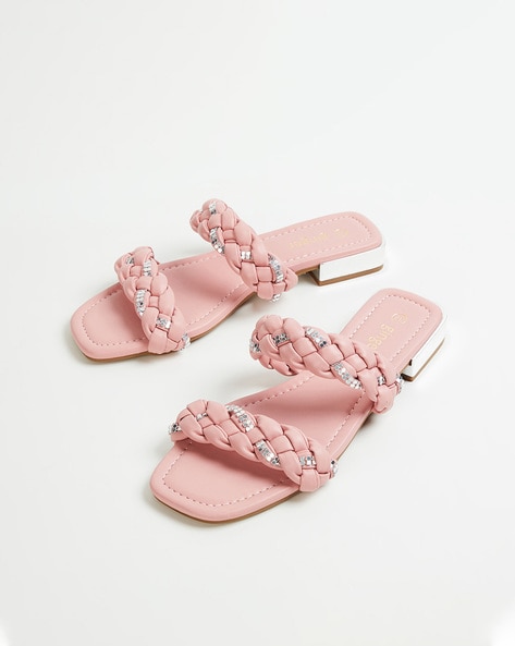 Buy Gold Flat Sandals for Women by Ginger by Lifestyle Online | Ajio.com