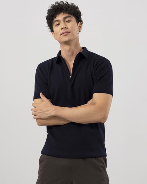 Price History of SNITCH Polo T-Shirt with Half Chain Closure from