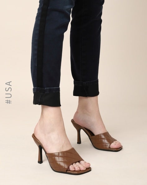 Brown Platform Heels 90s Y2k Vintage Vegan Faux Suede Peep Toe Chunky Heel  Slingback Sandals Shoes Size 7.5 - Etsy