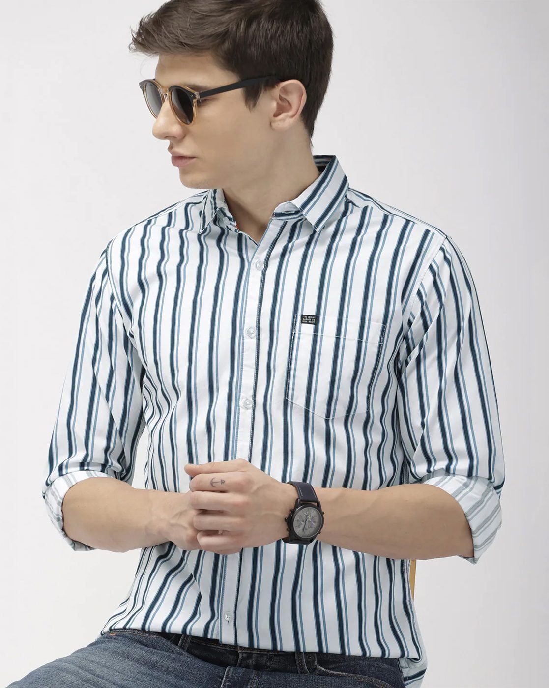 Buy Black Shirts for Men by Buda Jeans Co Online | Ajio.com