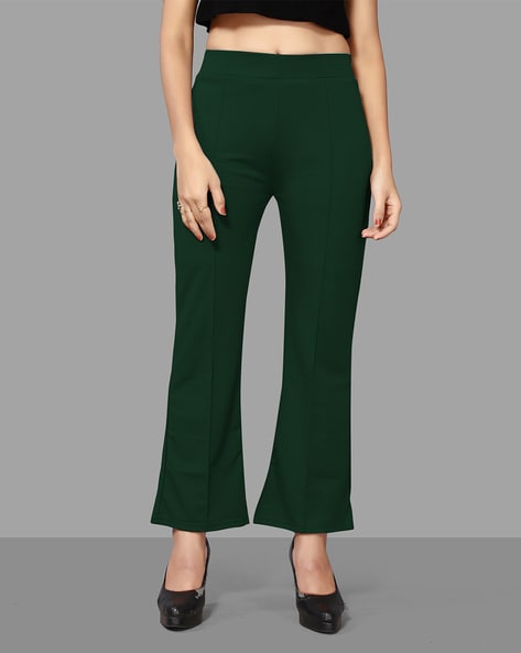 Buy Green Trousers & Pants for Women by Vastrawada Online