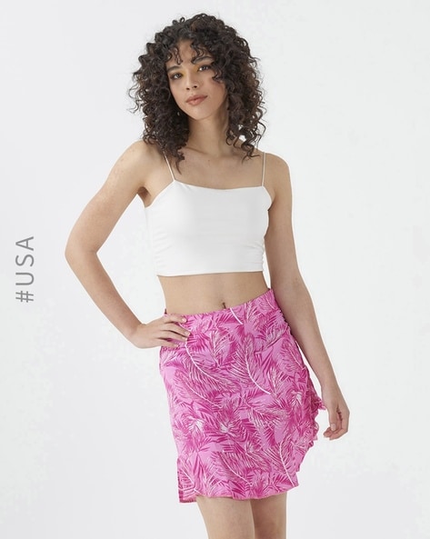 Buy Pink Skirts for Women by Wknd Online Ajio