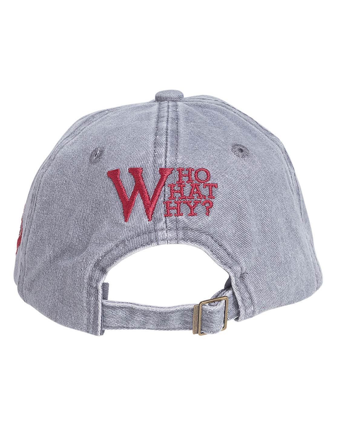 Buy FRIENDSKART Men Cap & Hat Fabric - Grey Online at Low Prices in India 