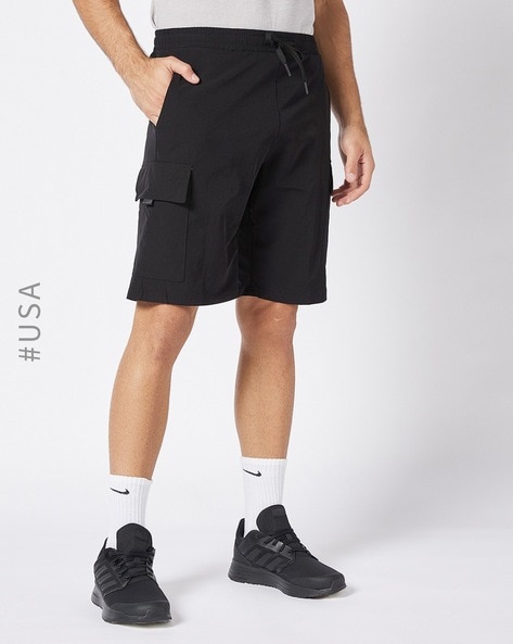 Flat-Front Cargo Shorts