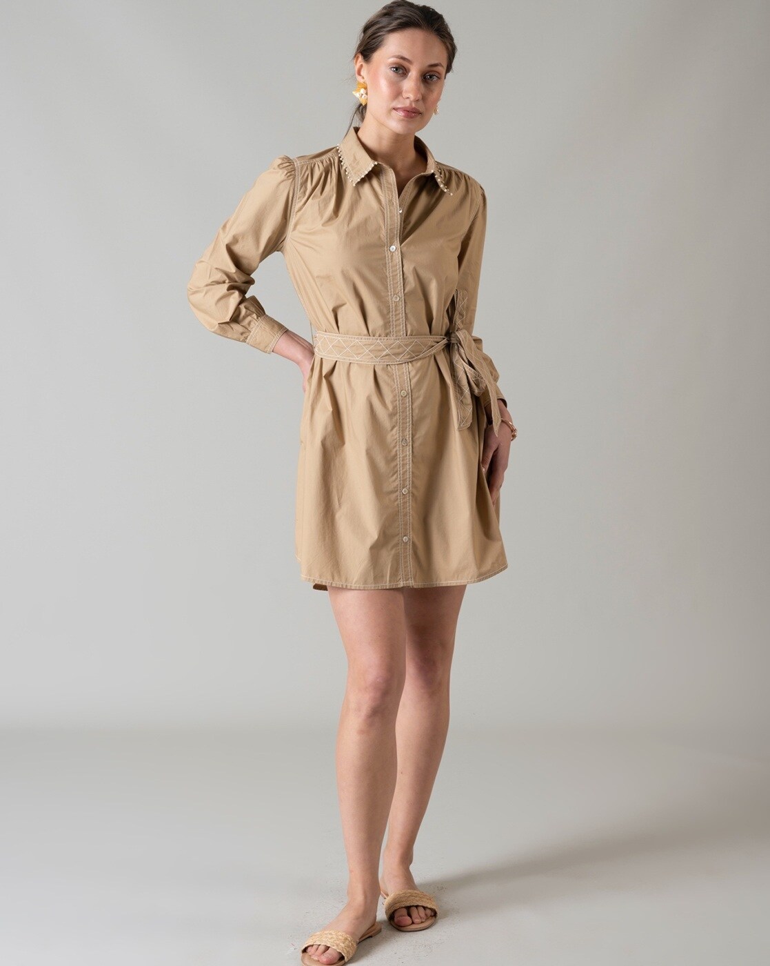 Buy Beige Dresses for Women by STYLE ISLAND Online