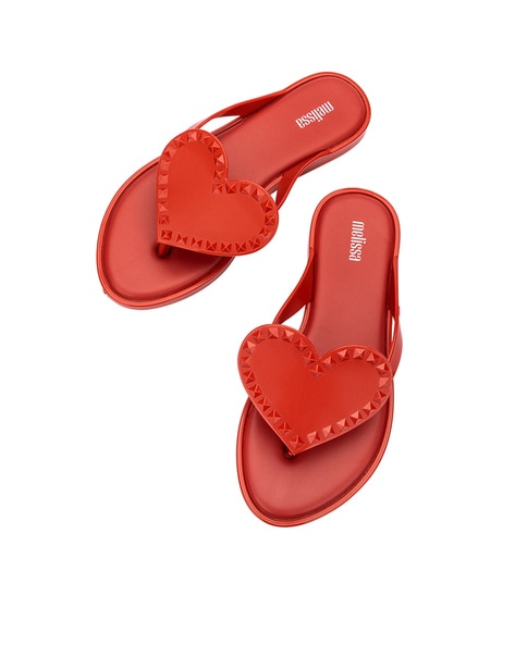 Buy Red Flip Flop Slippers for Women by MELISSA Online Ajio