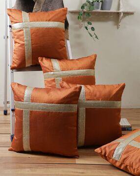 homely by romee Set of 5 Square Cushion Covers 16 " x 16 "-picture-7