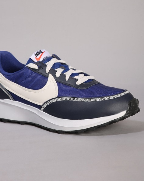 RB Blue & white running shoes for Men - Flash Footwear