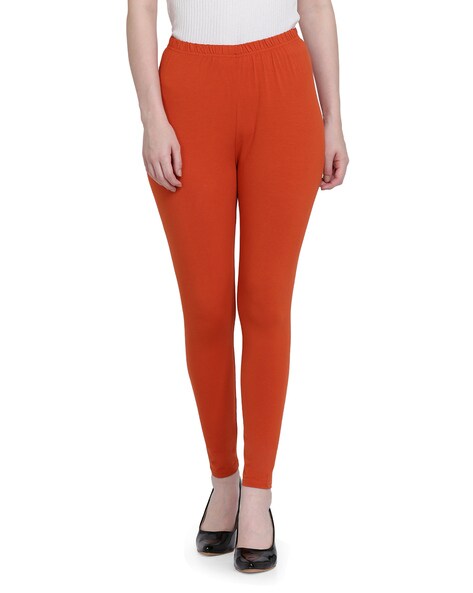 Orange Leggings for Women, Shop Mid-rise & High-waisted